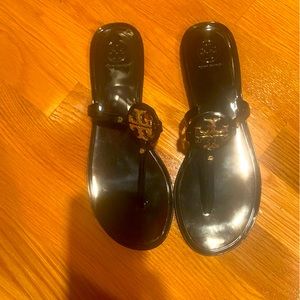 Tory Burch black sandals- size 9